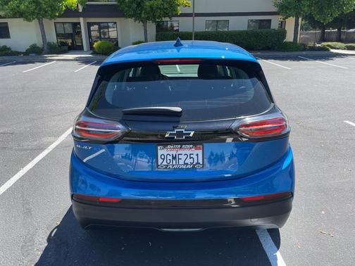 Bright Blue Metallic 2023 Chevrolet Bolt EV FWD 2LT