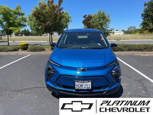 Bright Blue Metallic 2023 Chevrolet Bolt EV FWD 2LT