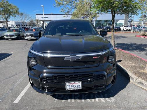Black 2024 Chevrolet Silverado EV First-Edition RST 4WD