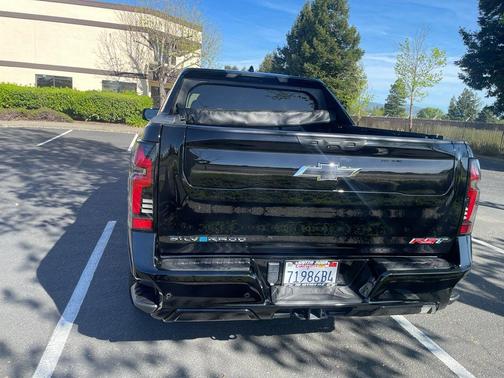 Black 2024 Chevrolet Silverado EV First-Edition RST 4WD