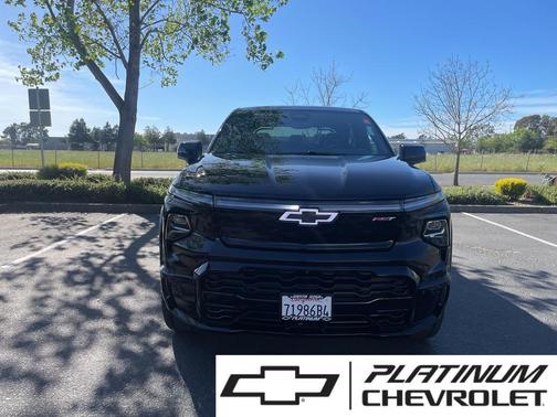 Black 2024 Chevrolet Silverado EV First-Edition RST 4WD
