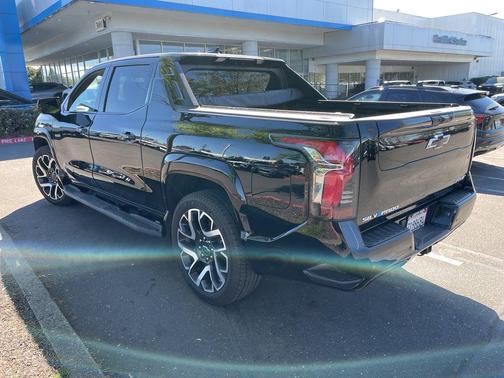 Black 2024 Chevrolet Silverado EV First-Edition RST 4WD