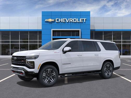 Summit White 2026 Chevrolet Suburban Z71, 4WD