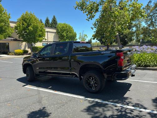 Black 2024 Chevrolet Silverado 1500 Custom Trail Boss