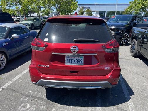 Scarlet Ember Tintcoat 2019 Nissan Rogue SV