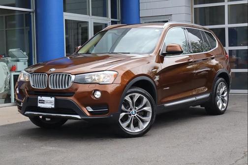 Chestnut Bronze Metallic 2017 BMW X3 xDrive28i