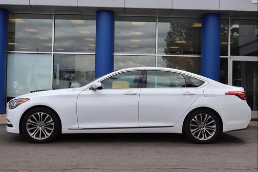 Casablanca White 2017 Genesis G80 3.8