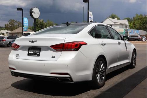 Casablanca White 2017 Genesis G80 3.8