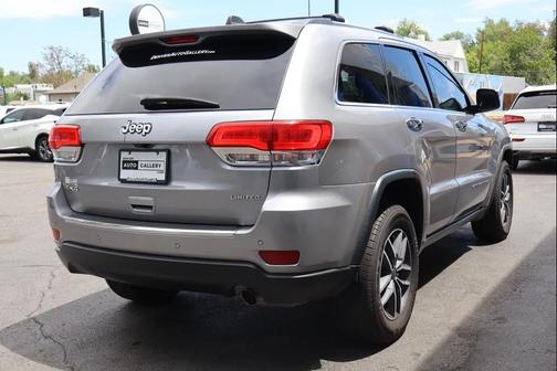 Billet Silver Metallic Clearcoat 2019 Jeep Grand Cherokee Limited