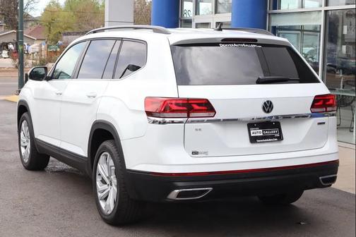 White 2021 Volkswagen Atlas 2.0T SE w/Technology