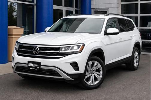 White 2021 Volkswagen Atlas 2.0T SE w/Technology