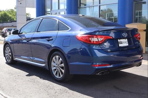 Lakeside Blue 2017 Hyundai SONATA Sport