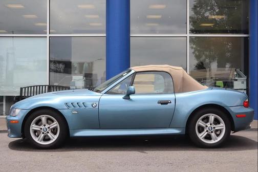 Blue 2000 BMW Z3 2.3 Roadster