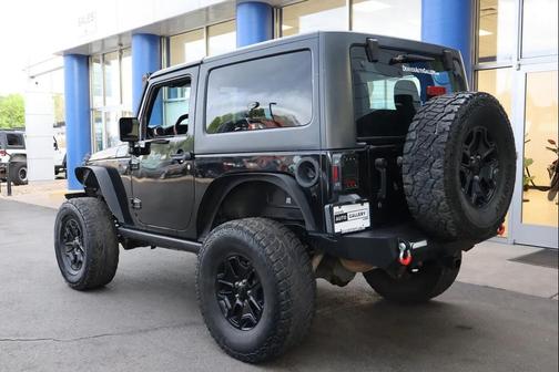 Black Clearcoat 2017 Jeep Wrangler Willys Wheeler