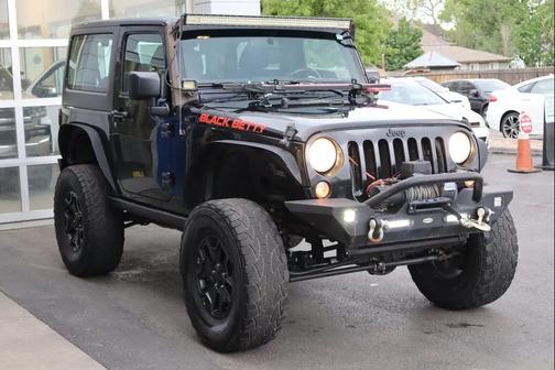 Black Clearcoat 2017 Jeep Wrangler Willys Wheeler