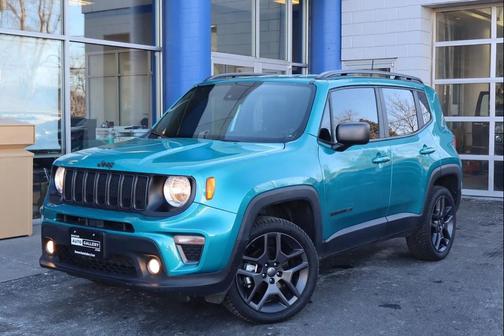 Bikini Metallic Clearcoat 2021 Jeep Renegade 80th Anniversary 4x4