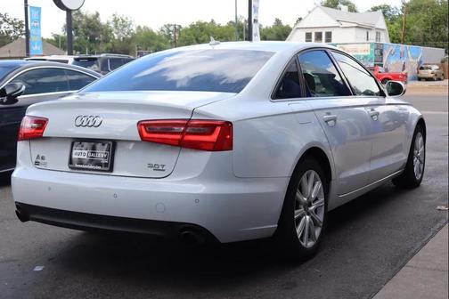 White 2013 Audi A6 3.0T