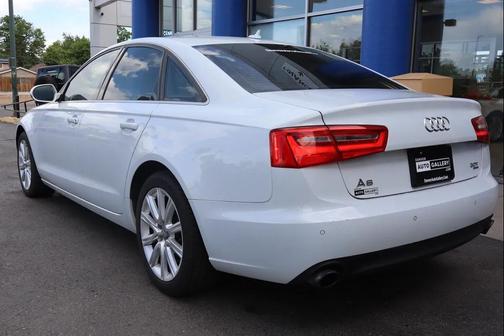 White 2013 Audi A6 3.0T