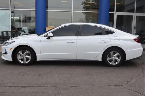 Quartz White 2021 Hyundai SONATA SE