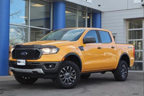 Cyber Orange Metallic Tricoat 2022 Ford Ranger XLT