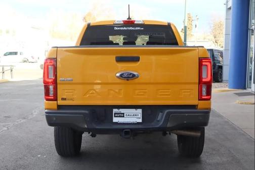 Cyber Orange Metallic Tricoat 2022 Ford Ranger XLT