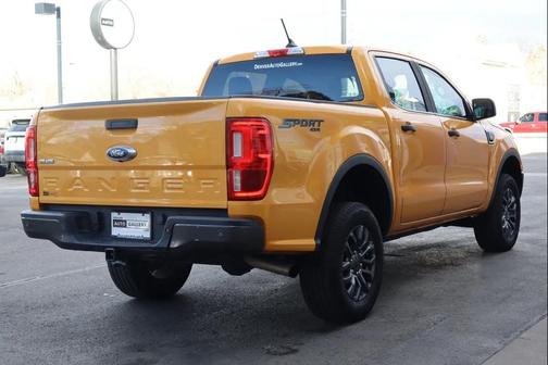 Cyber Orange Metallic Tricoat 2022 Ford Ranger XLT