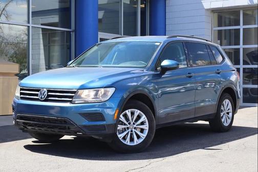 Blue 2019 Volkswagen Tiguan 2.0T S 4MOTION