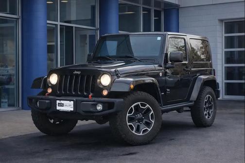 Black Clearcoat 2015 Jeep Wrangler Rubicon