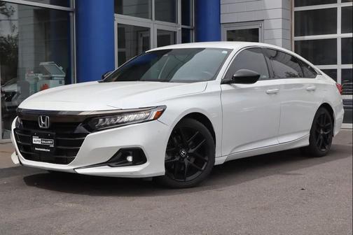 Platinum White Pearl 2022 Honda Accord Sport 1.5T