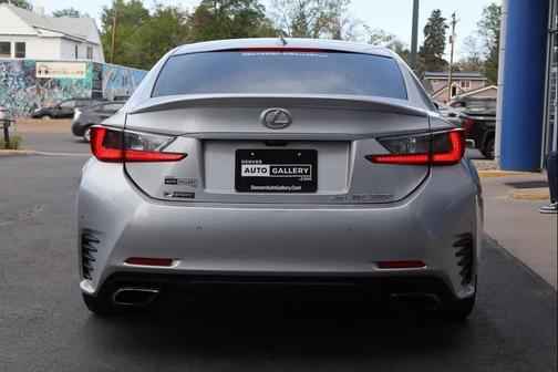 Silver 2015 Lexus RC 350 Base