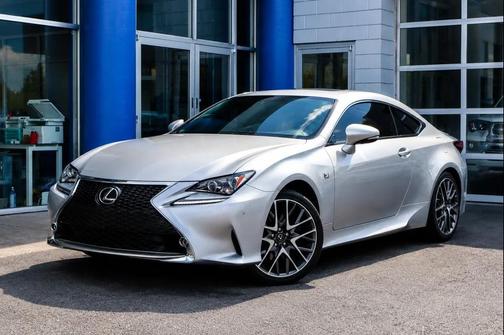 Silver 2015 Lexus RC 350 Base