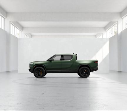 Forest Green paint 2026 Rivian R1T Tri Motor Max Pack