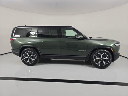 Forest Green 2024 Rivian R1S Adventure Quad Motor Large Pack