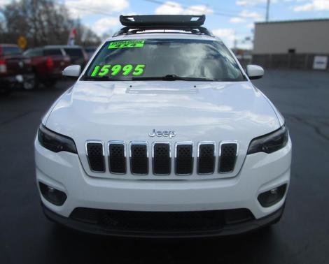 Bright White Clearcoat 2019 Jeep Cherokee Latitude Plus