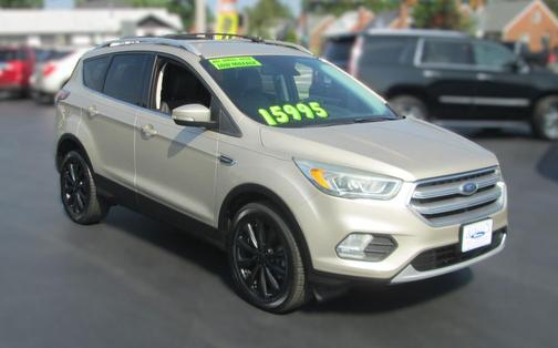 Ruby Red Metallic Tinted Clearcoat 2017 Ford Escape Titanium