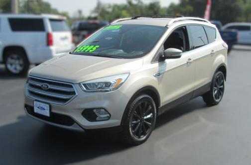Ruby Red Metallic Tinted Clearcoat 2017 Ford Escape Titanium