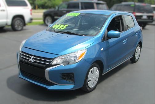Sapphire Blue Metallic 2021 Mitsubishi Mirage ES