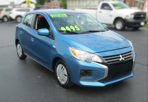 Sapphire Blue Metallic 2021 Mitsubishi Mirage ES