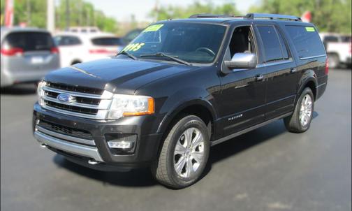 Tuxedo Black Metallic 2015 Ford Expedition EL Platinum