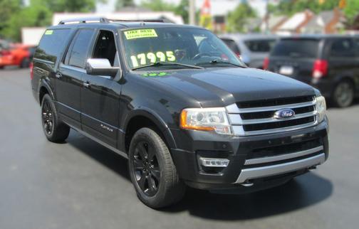 Tuxedo Black Metallic 2015 Ford Expedition EL Platinum