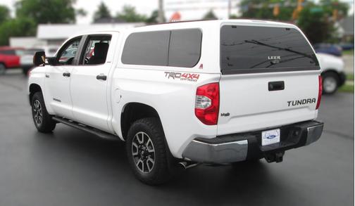 Super White 2015 Toyota Tundra TRD Pro
