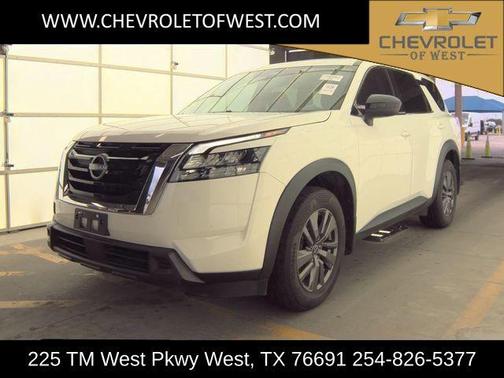 Glacier White 2024 Nissan Pathfinder S FWD