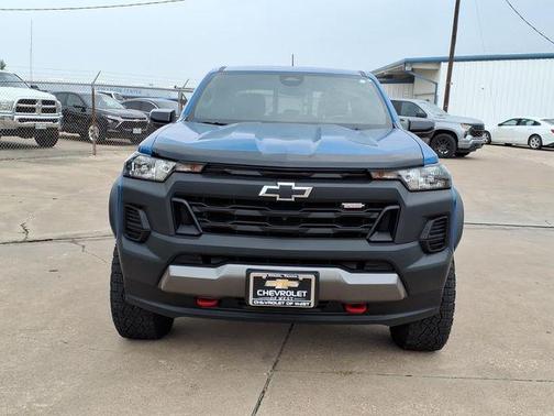Glacier Blue Metallic 2023 Chevrolet Colorado Trail Boss