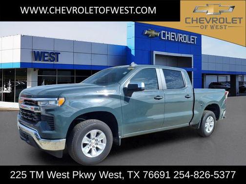 Cypress Gray 2025 Chevrolet Silverado 1500 LT