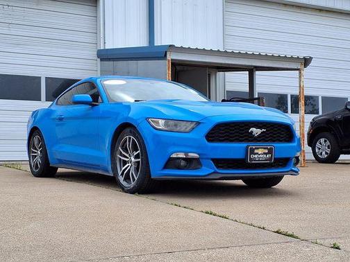 Grabber Blue 2017 Ford Mustang EcoBoost