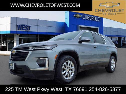 Sterling Gray Metallic 2023 Chevrolet Traverse LS