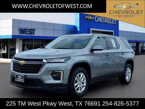 Sterling Gray Metallic 2023 Chevrolet Traverse LS
