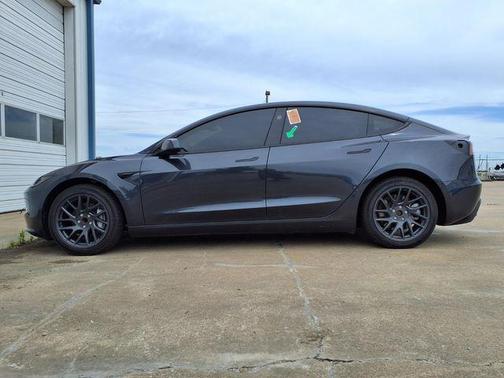 Stealth Grey 2025 Tesla Model 3 Long Range
