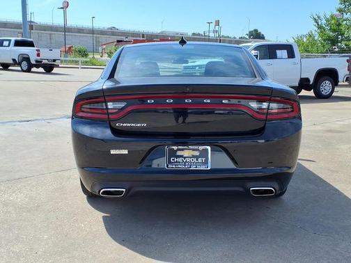 Pitch Black Clearcoat 2023 Dodge Charger SXT