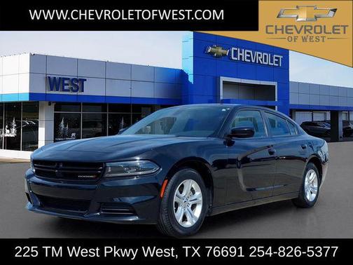 Pitch Black Clearcoat 2023 Dodge Charger SXT